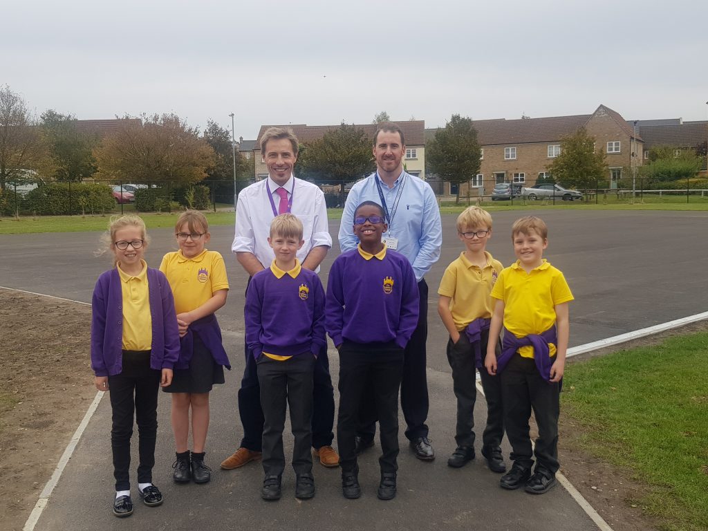 Pupils delight at Lantern Community Primary School’s new playground ...