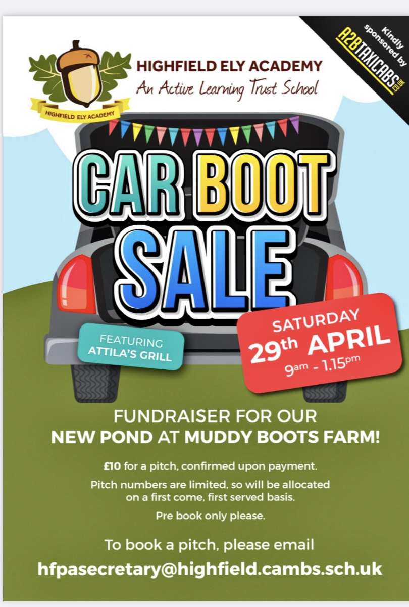 HFPA Car Boot Spotted in Ely