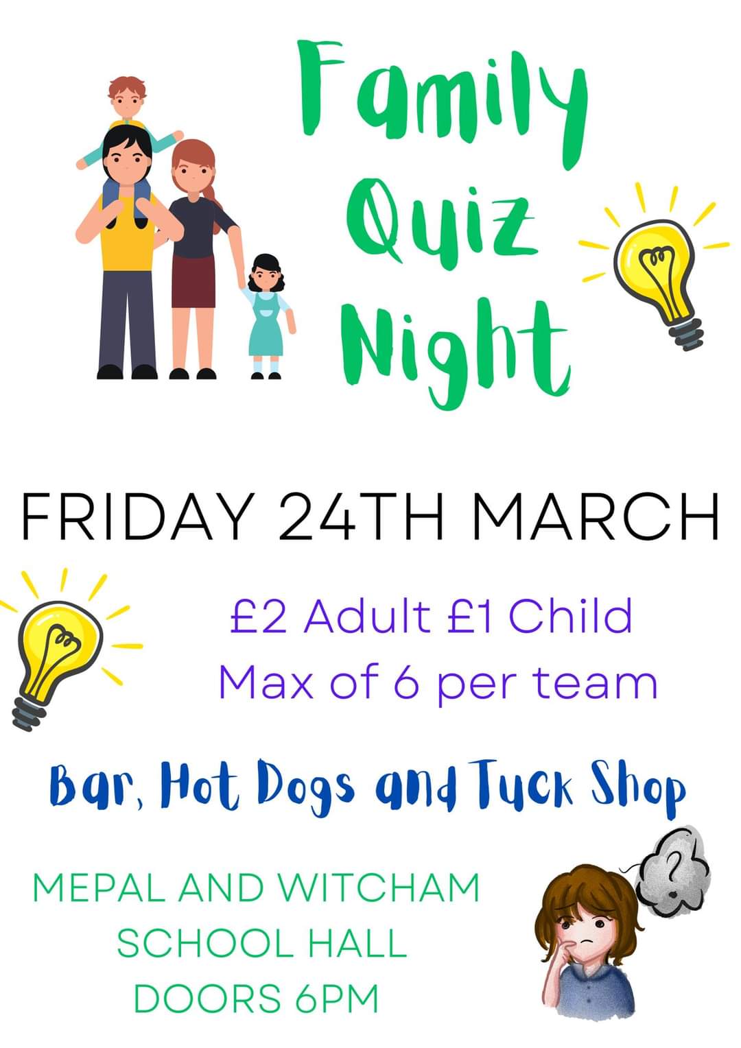 Family Quiz Night Spotted in Ely