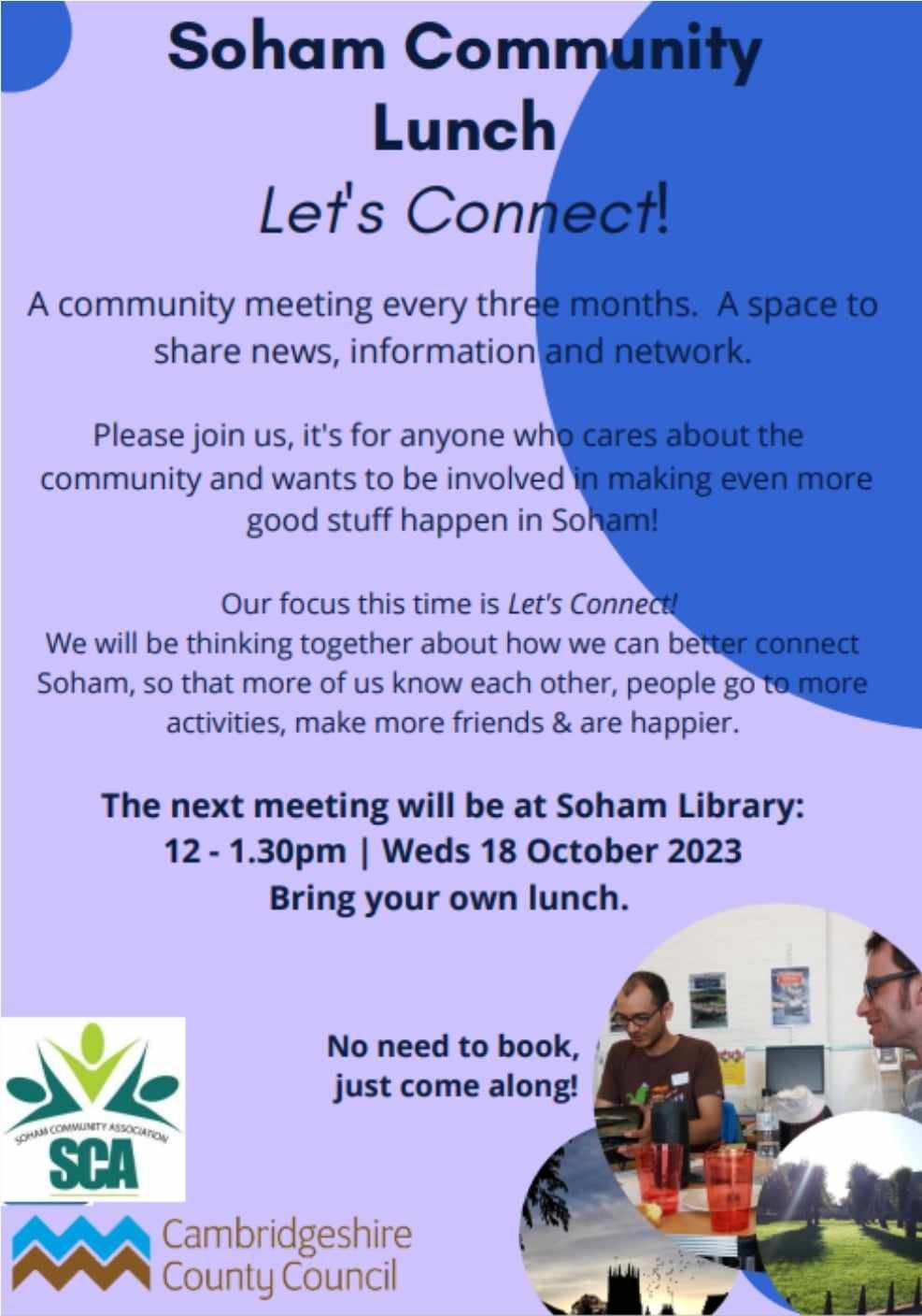 Soham Community Lunch Spotted in Ely
