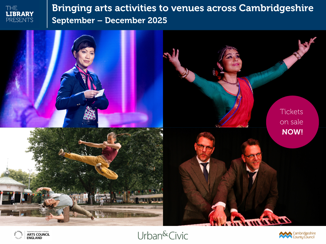 The Library Presents is back with more workshops and new artists than ...